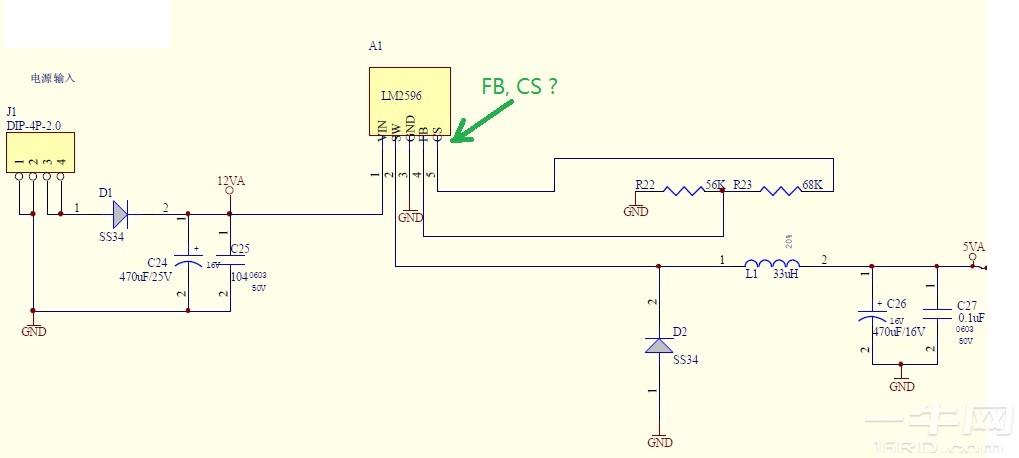 RTD2660H原理图，电源稳压模块的接线方法-一牛网论坛
